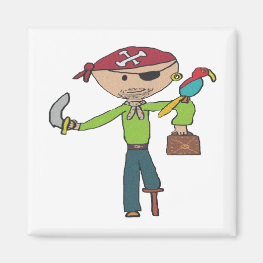 海賊 マグネット (正面)