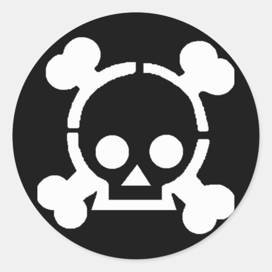 海賊！ ラウンドシール (正面)