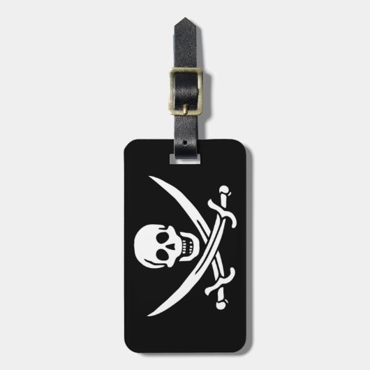 海賊 ラゲッジタグ (正面縦)