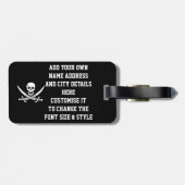 海賊 ラゲッジタグ (裏面横)