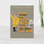 海賊; 古参の船員 カード (正面)