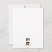 海賊·宝箱島 招待状 (裏面)