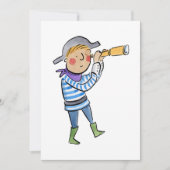 海賊 招待状 (正面)