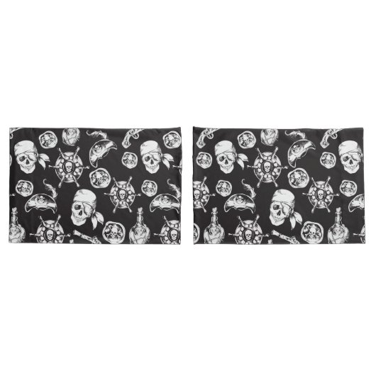 海賊 枕カバー (バックセット)