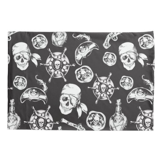 海賊 枕カバー (裏面-左)