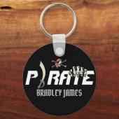 海賊 |海賊国際的の日のように話す キーホルダー (裏面)