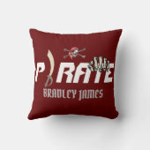 海賊 |海賊国際的の日のように話す クッション (裏面)