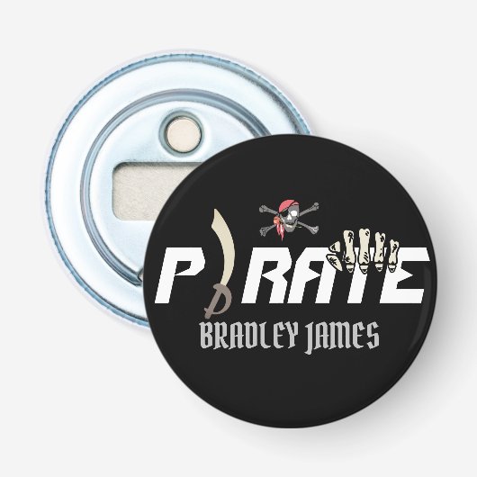 海賊 |海賊国際的の日のように話す 栓抜き (正面)