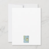 海賊 · 海賊地図 招待状 (裏面)