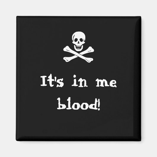 海賊 – 磁石 (正面)