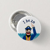 海賊 缶バッジ (正面&裏面)