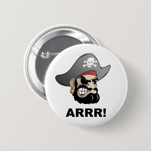 海賊 缶バッジ (正面&裏面)
