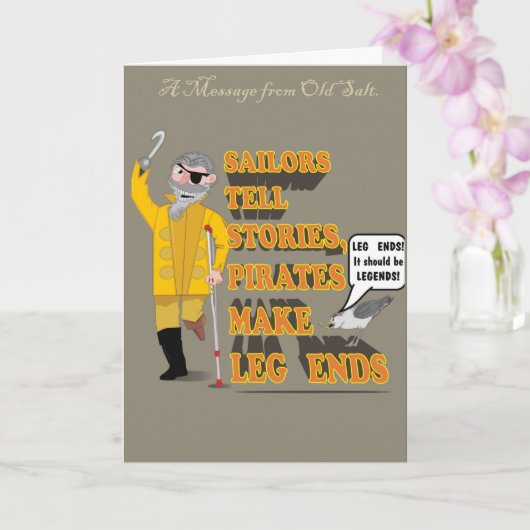 海賊; 老練の船員 カード (蘭)