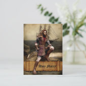 海賊 – Ahoy Matey – ポストカードカスタマイズ ポストカード (スタンド正面)