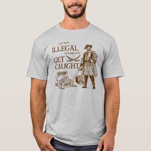 海賊 Tシャツ (正面)