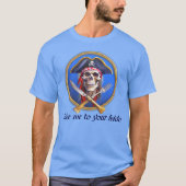 海賊「Take Me to Your Lido」（私をあなたの自由に連れて行く）ビュッフェ愛好家 Tシャツ (正面)