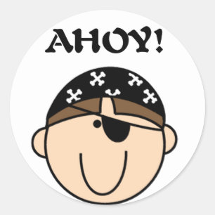 海賊Ahoy ラウンドシール