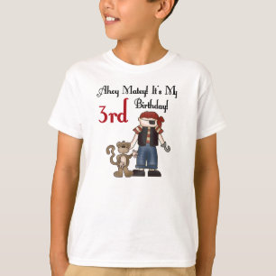 海賊Ahoy Matey第3誕生日 Tシャツ