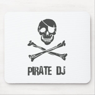 海賊DJ -ディスクジョッキー音楽盗人 マウスパッド