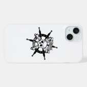 海賊iPhoneケース 15 Plus iPhoneケース (裏面横)