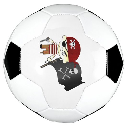 海賊KIDSの警告 サッカーボール (回転)