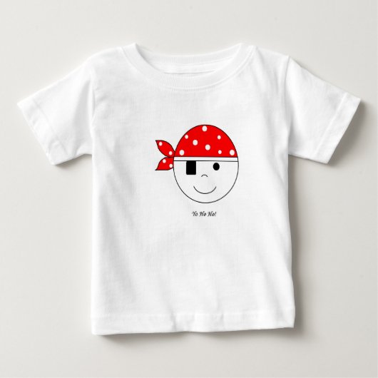 海賊Yo ho ho! ベビーTシャツ (正面)