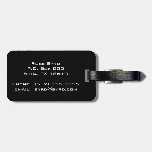 海軍いかり ラゲッジタグ (裏面横)