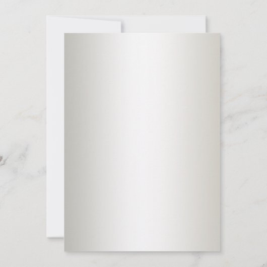 海軍および金ゴールドの卒業の招待状 招待状 (裏面)