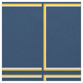 海軍および金ゴールドの窓ガラスの点検 ファブリック (クローズアップ)