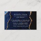 海軍および金ゴールドエージェントの名刺 名刺 (裏面)