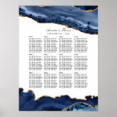 海軍および金ゴールド結婚ゲートの座席表 ポスター (正面)