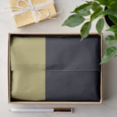 海軍および金ゴールド10lbのティッシュペーパー 薄葉紙 (ギフト)