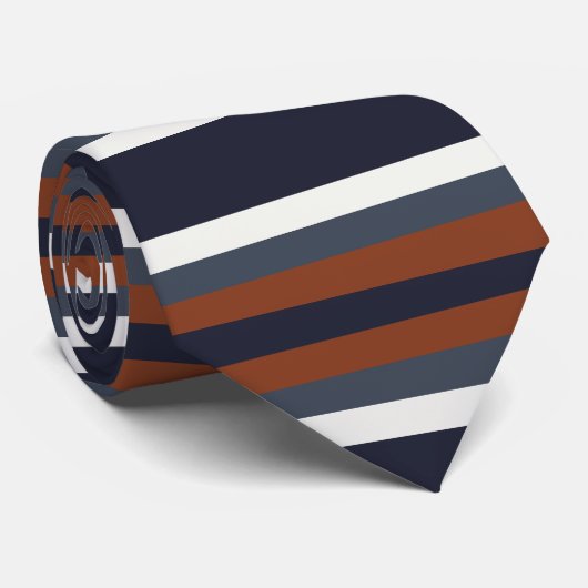 海軍および錆はII Aを縞で飾ります ネクタイ (ロール)