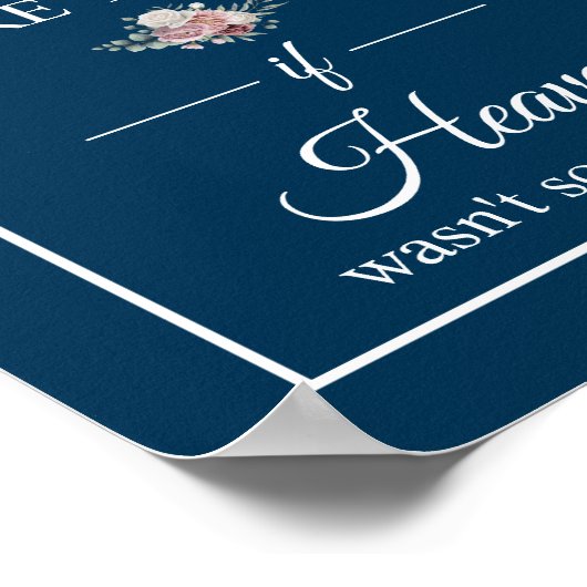 海軍お前が今日ここに来ると分かっているサイン ポスター (角)