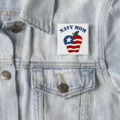 海軍お母さん愛国心が強いApple 缶バッジ (インサイチュ)