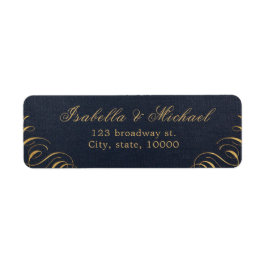 海軍が繁栄した書道ヴィンテージ差出人住所 ラベル