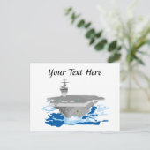 海軍すごい艦隊戦闘艦 ポストカード (スタンド正面)