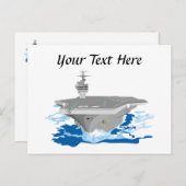 海軍すごい艦隊戦闘艦 ポストカード (正面/裏面)