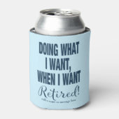 海軍で希望する退職金 缶クーラー (缶正面)