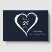 海軍とシルバーの応援から25年 ゲストブック (正面)