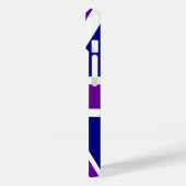 海軍とパープルユニオン・ジャック Case-Mate iPhoneケース (裏面 / 左)