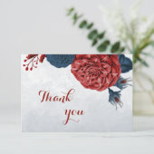 海軍とブルゴーニュの花の植物学 サンキューカード (スタンド正面)