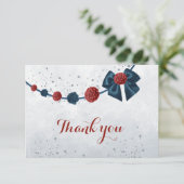 海軍とブルゴーニュの花の植物学 サンキューカード (スタンド正面)