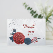 海軍とブルゴーニュの花の植物学 サンキューカード (スタンド正面)