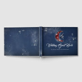 海軍とブルゴーニュ |フローラムーンシナ結婚ス ゲストブック (全面)