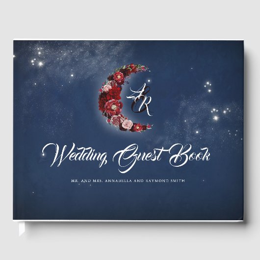 海軍とブルゴーニュ |フローラムーンシナ結婚ス ゲストブック (正面)