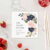 海軍と赤面のフローラは前の夜 スタンダードカクテルナプキン (インサイチュ)