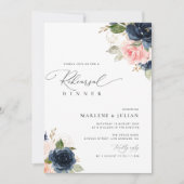 海軍と赤面のフローラリハーサル 招待状 (正面)