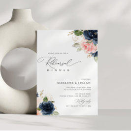 海軍と赤面のフローラリハーサル 招待状