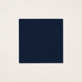 海軍と赤面の結婚フローラのギフト登録カード (裏面)